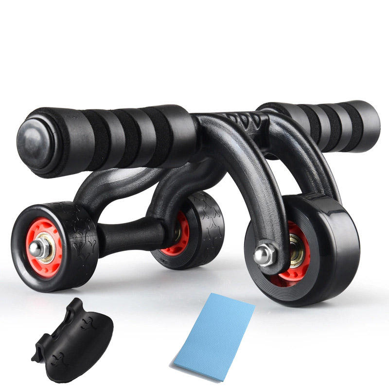 Automatic 3 Wheel Abdominal Muscle Training Wheel Abs Roller AB Roller Wheel For Abdominal Exercise