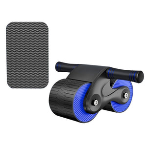 manufacturer new design home fitness double wheels ab roller exerciser wheel for core trainer